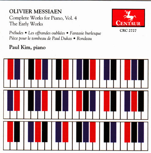 the album cover for Paul Kim - Complete Works for Piano 4: Early Works