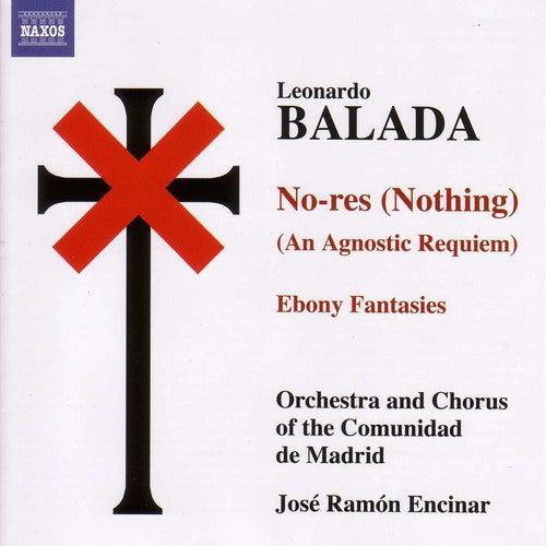 the album cover for José Ramón Encinar - No-Res / Ebony Fantasies / Cantata