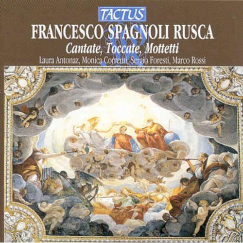 the album cover for Marco Rossi - Cantatas Toccatas & Motets