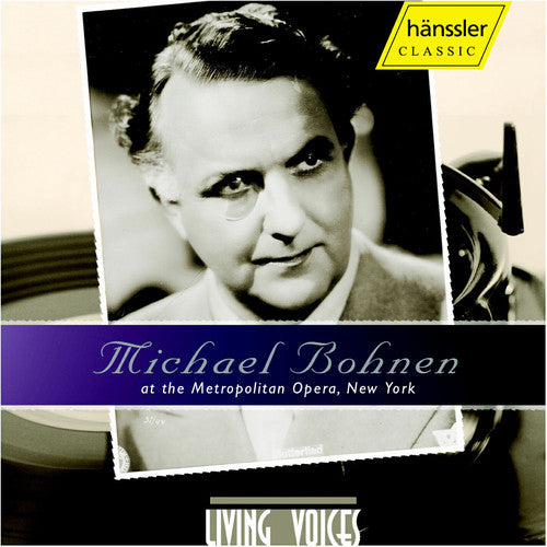 the album cover for Michael Bohnen - Michael Bohnen at the Met