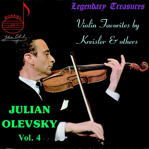 the album cover for JULIAN OLEVSKY - Julian Olevsky 4