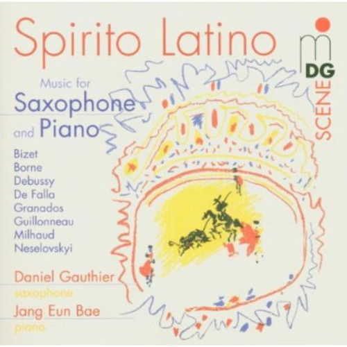 the album cover for Daniel Gauthier - Musica Latino
