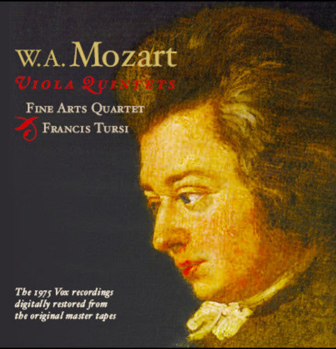 the album cover for Francis Tursi - Complete Viola Quintets