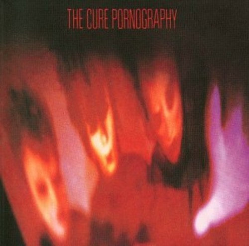 the album cover for The Cure - Pornography
