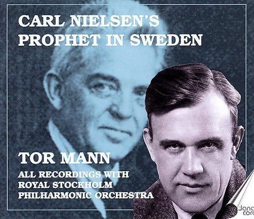the album cover for Carl Nielsen - Prophet in Sweden