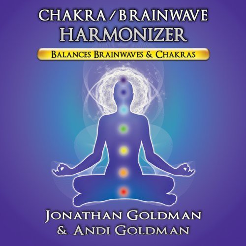 the album cover for Jonathan Goldman & Andi - Chakra / Brainwave Harmonizer