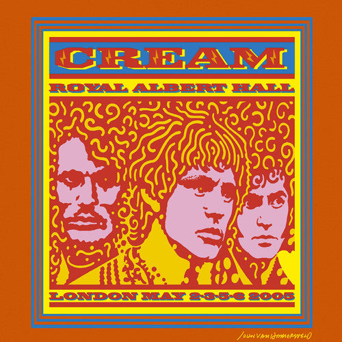 the album cover for Cream - Royal Albert Hall: London May 2-3-5-6 2005