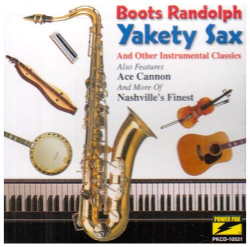 the album cover for Boots Randolph - Yakety Sax and Other Instrumental Classics