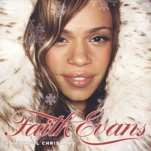 the album cover for Faith Evans - A Faithful Christmas