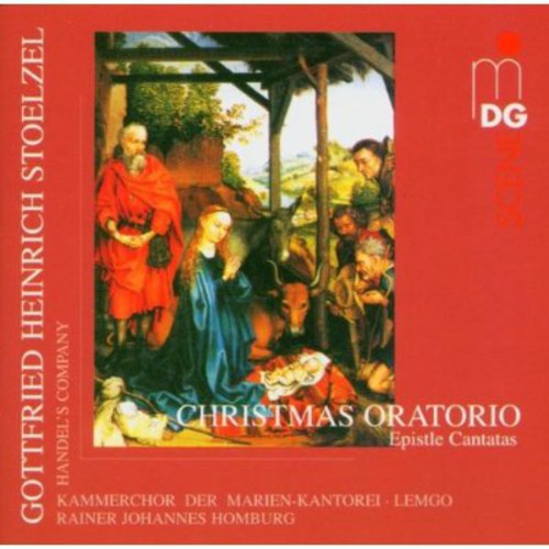 the album cover for Richard Stoelzel - Christmas Oratorio / Epistle Cantatas