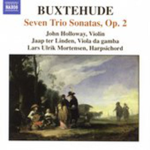 the album cover for John Holloway - Seven Trio Sonatas Op 2