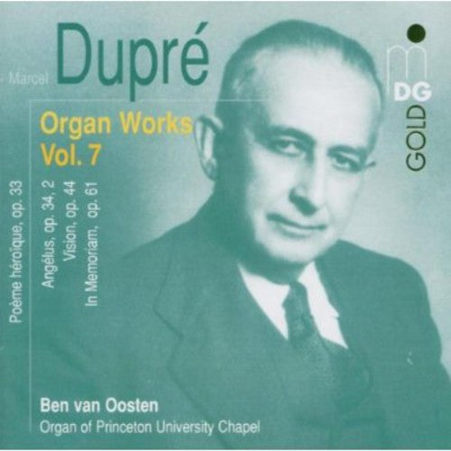 the album cover for M. DUPRE - Organ Works 7