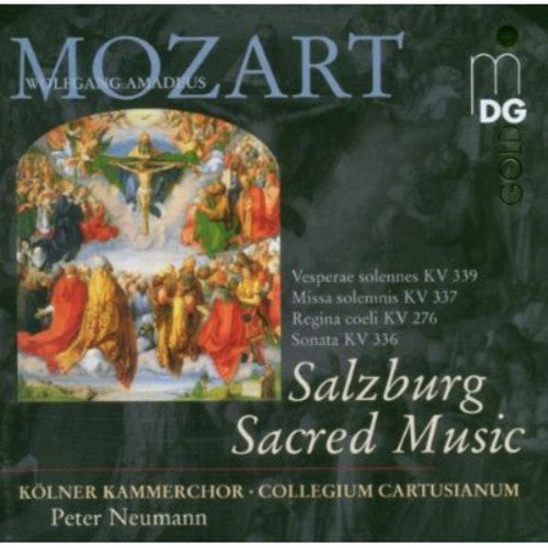 the album cover for Mozart / Neumann / Collegium Cartusianum - Salzburg Sacred Music