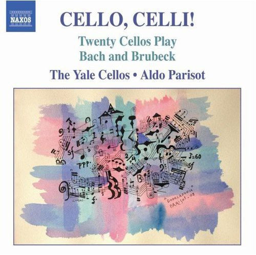 the album cover for Brubeck/Bach - Cello Celli