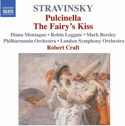 the album cover for Robert Craft - Pulcinella / Fairy's Kiss