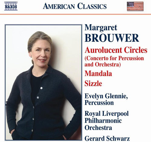 the album cover for Gerard Schwarz - Aurolucent Circles
