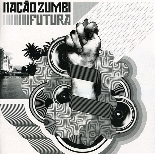 the album cover for Nacao Zumbi - Futura