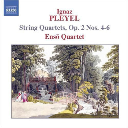 the album cover for Enso Quartet - String Quartets Op 2 Nos 4-6