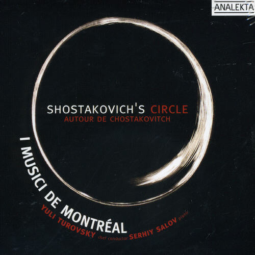 the album cover for D. SHOSTAKOVICH - Shostakovich's Circle