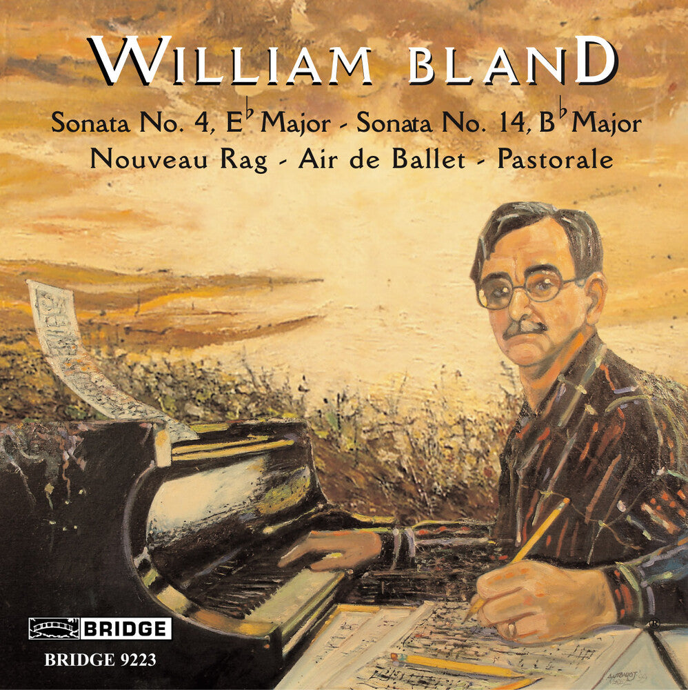 the album cover for William Bland - Piano Music
