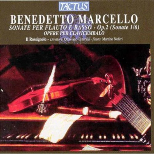 the album cover for Ottaviano Tenerani - Flute Sonatas Op 2