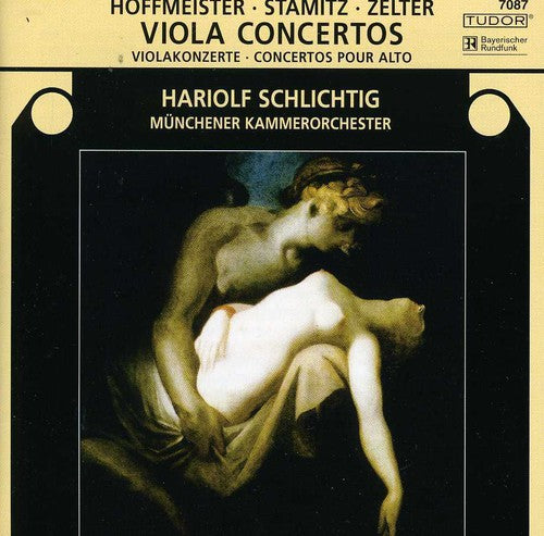 the album cover for Stamitz/Hoffmeister/Zelter - Viola Concertos