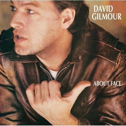 the album cover for David Gilmour - About Face