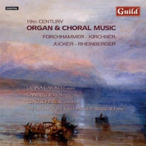 the album cover for Ursina Calfisch - 19th Century Swiss & German Church Music / Various