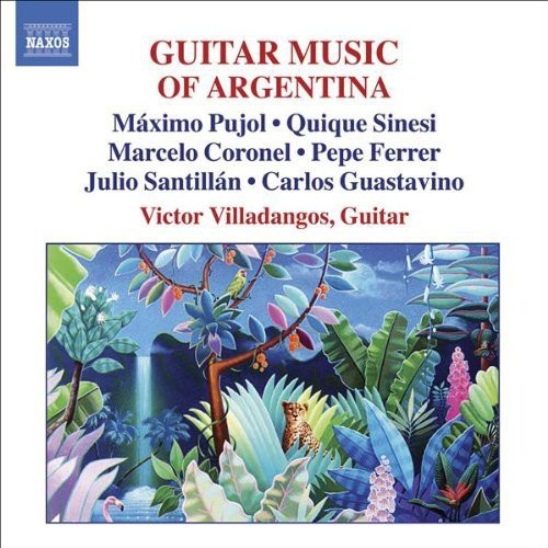 the album cover for VICTOR VILLADANGOS - Guitar Music of Argentina