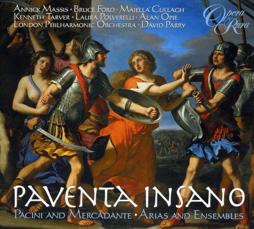 the album cover for London Philharmonic Orchestra - Paventa Insano: Arias & Ensembles