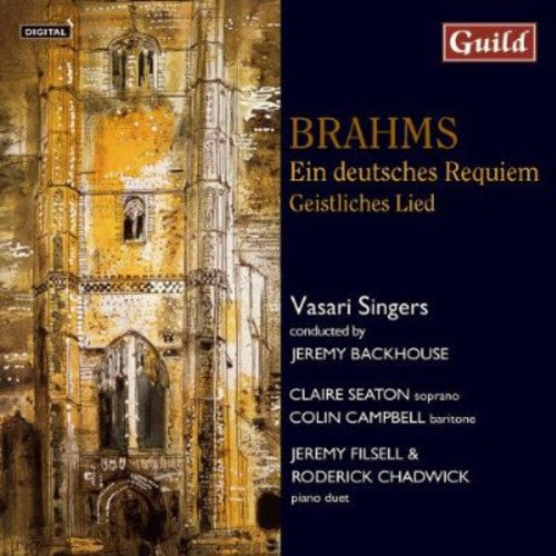 the album cover for J. BRAHMS - German Requiem (1871)