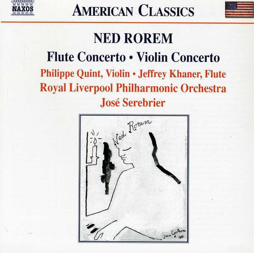 the album cover for Philippe Quint - Flute Concerto / Violin Concerto