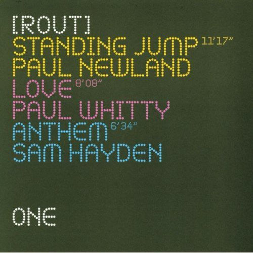 the album cover for Newland/Whitty/Hayden - Rout One