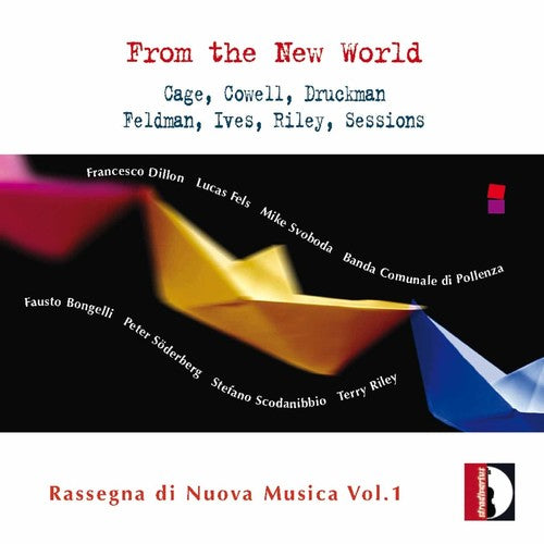 the album cover for Peter Soderberg - From the New World: A Review of New Music 1 / Various