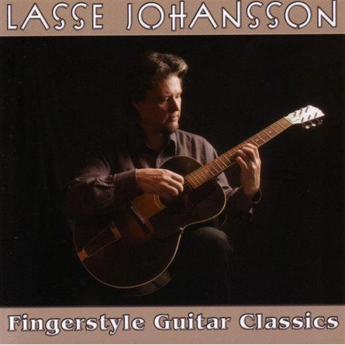 the album cover for Lasse Johansson - Fingerstyle Guitar