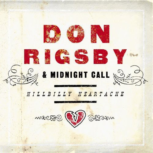 the album cover for Don Rigsby - Hillbilly Heartache