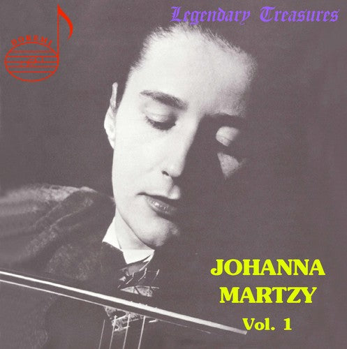 the album cover for Leon Pommers - Johanna Martzy 1
