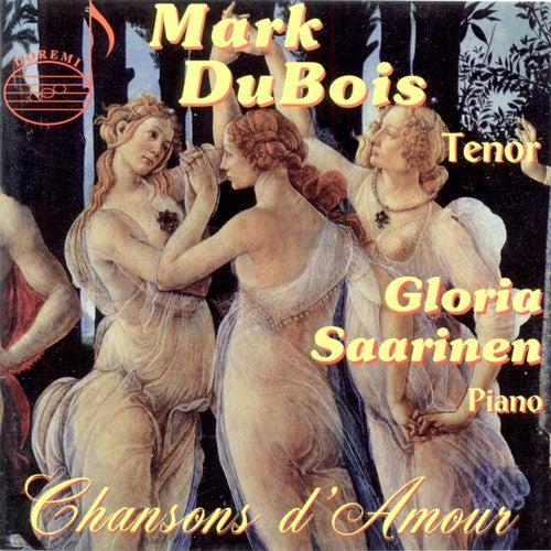 the album cover for Mark Dubois - Chanson D'amour