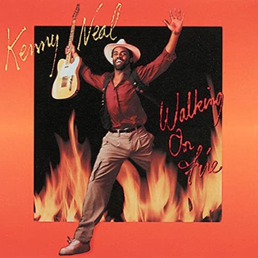 the album cover for Kenny Neal - Walking on Fire