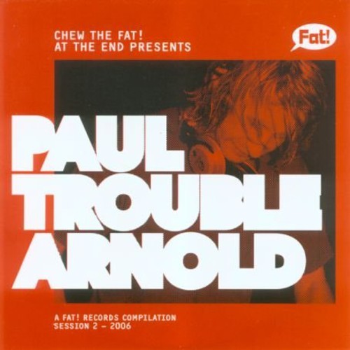 the album cover for Import- Aus - Chew the Fat! Paul Trouble Arnold