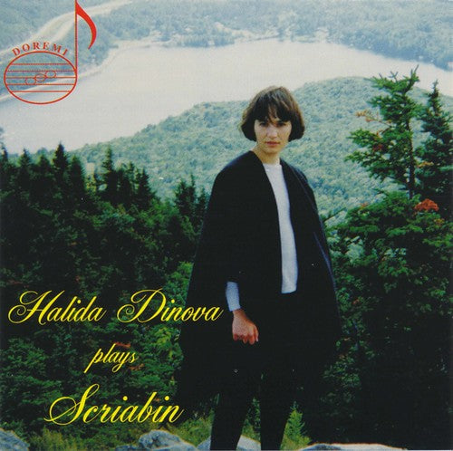 the album cover for Halida Dinova - Plays Scriabin