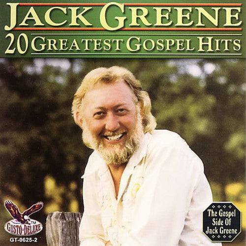the album cover for Jack Greene - 20 Greatest Gospel Hits
