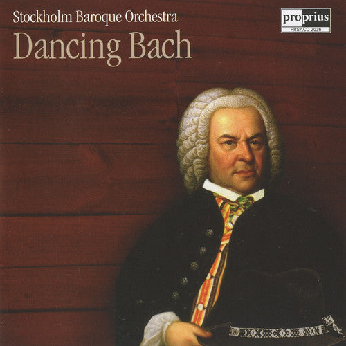 the album cover for Stockholm Baroque Ensemble - Dancing Bach
