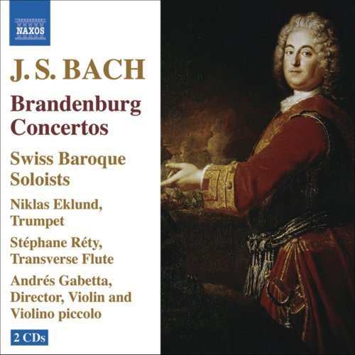 the album cover for Andrés Gabetta - Brandenburg Concertos