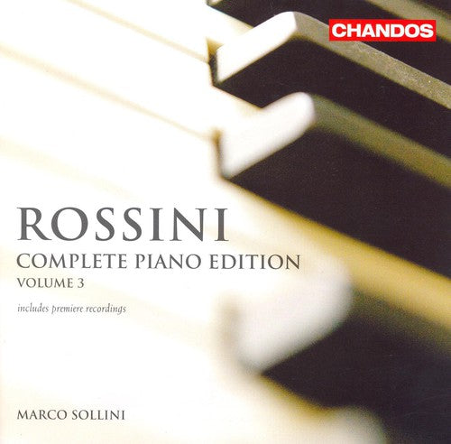 the album cover for Marco Sollini - Piano Works 3