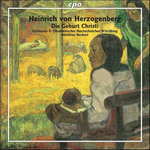 the album cover for Matthias Beckert - Geburt Christi