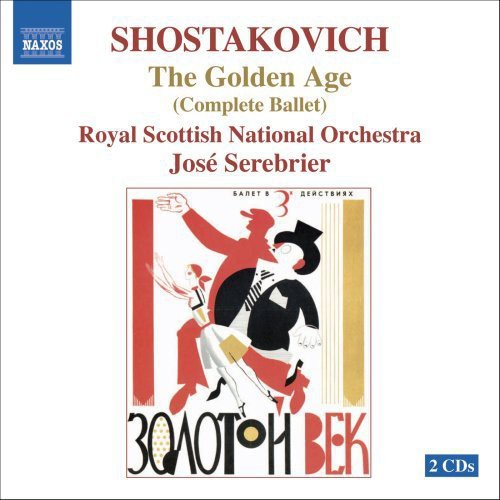 the album cover for José Serebrier - Golden Age