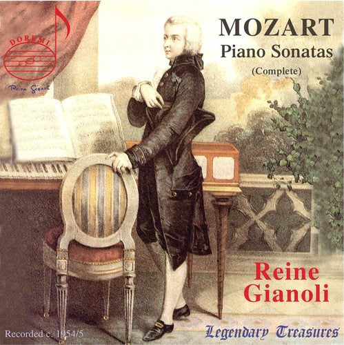 the album cover for Reine Gianoli - Complete Piano Sonatas
