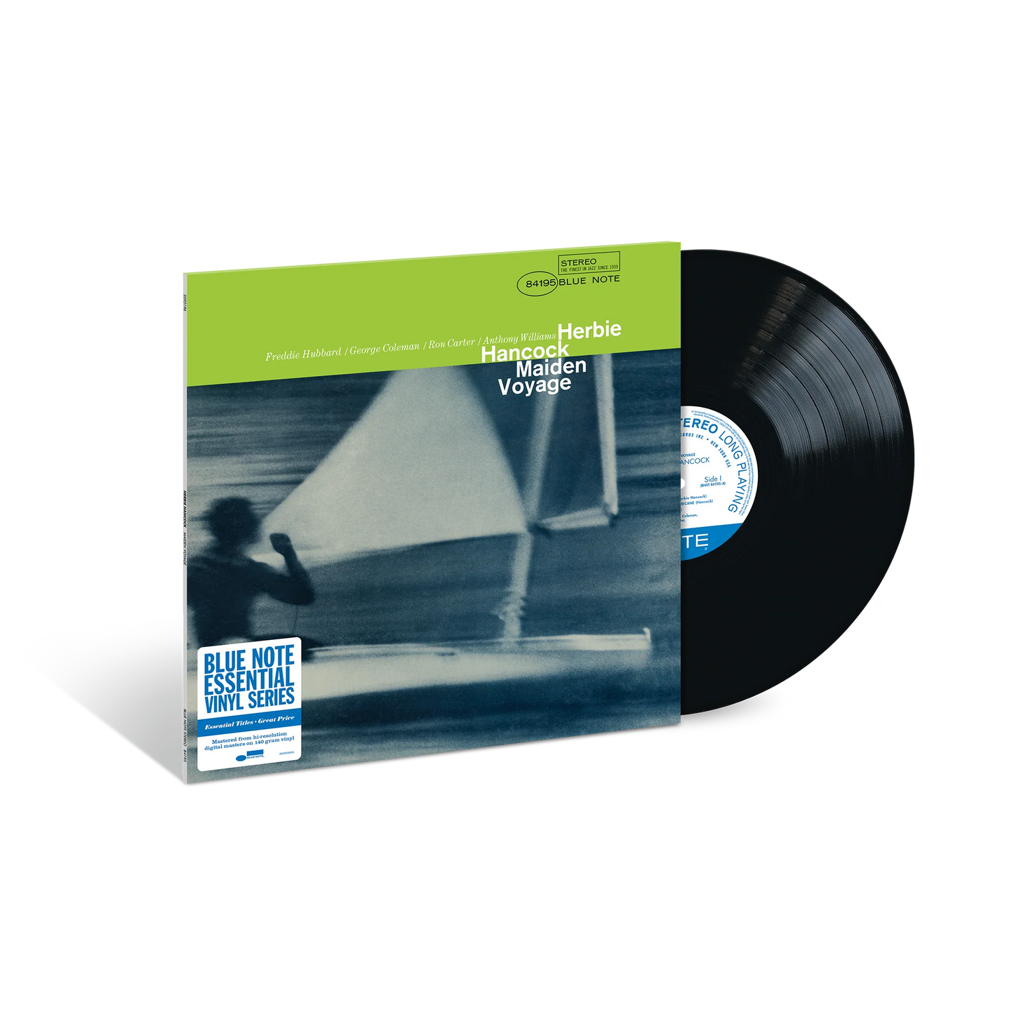 product mockup for Herbie Hancock - Maiden Voyage (Blue Note Essential)