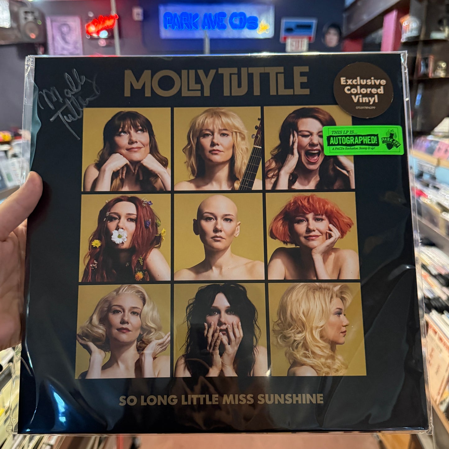 Signed copy of Molly Tuttle - So Long Little Miss Sunshine